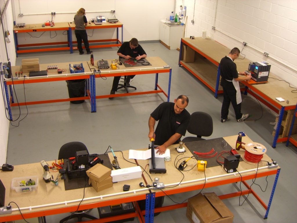 CIMG3575 Battery assembly plant interior