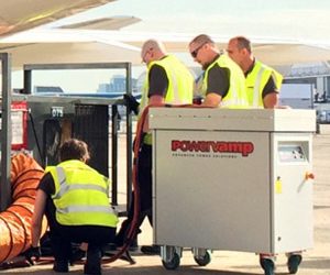 Powervamp at an airshow UK