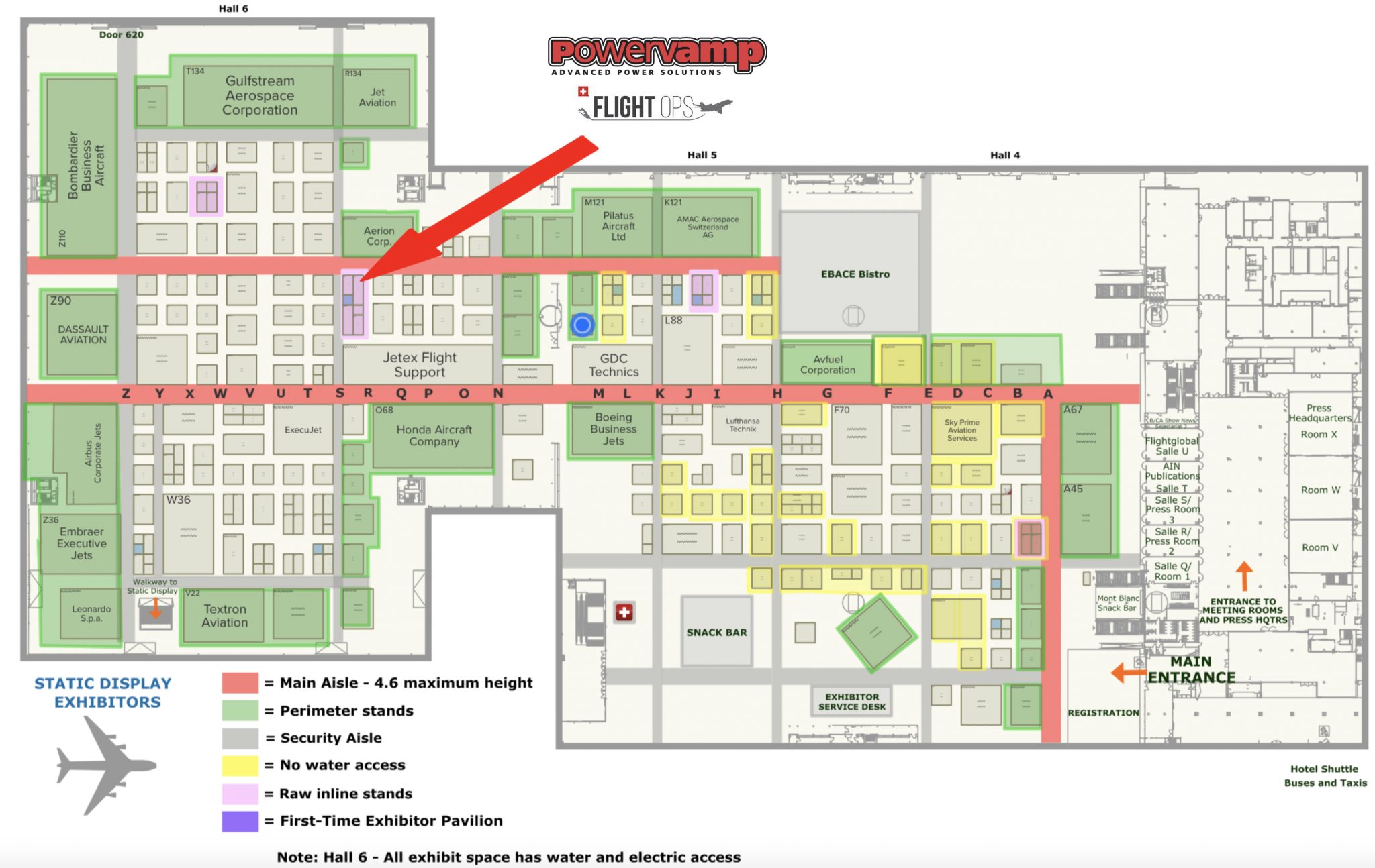 Expo floorplan