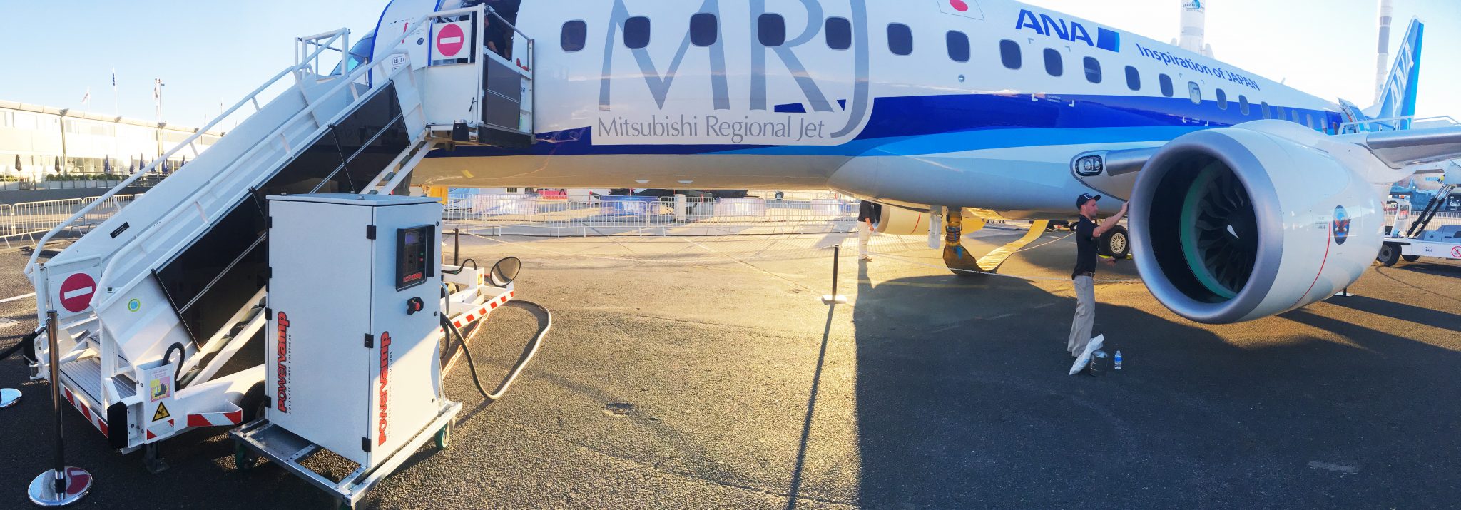 Powervamp product assisting a jet